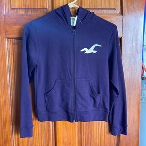 NWOT Fashion 70s Hollister zip up sweatshirt